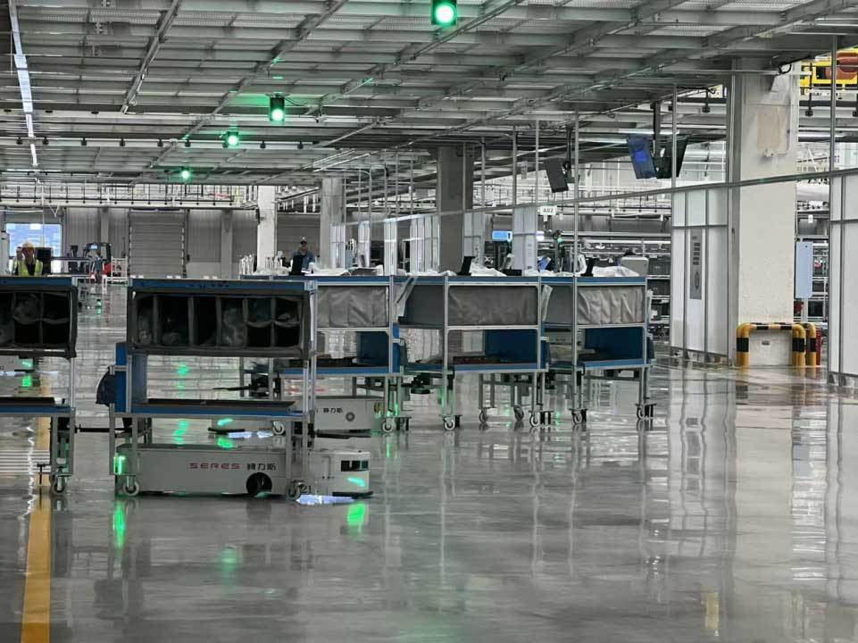 从赛力斯汽车超级工厂 看&ldquo;高效、优质&rdquo;智造